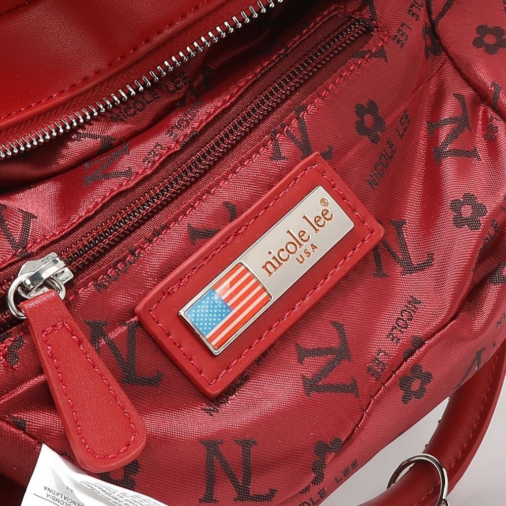 Nicole Lee USA Butterfly Bag- Red - Picture 8 of 8